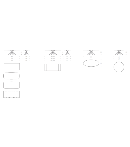 Style Tisch TONIN CASA | BHOME by Arredi Barbàra