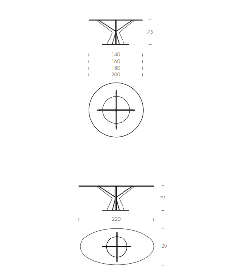 Tavolo Tree TONIN CASA | BHOME by Arredi Barbàra
