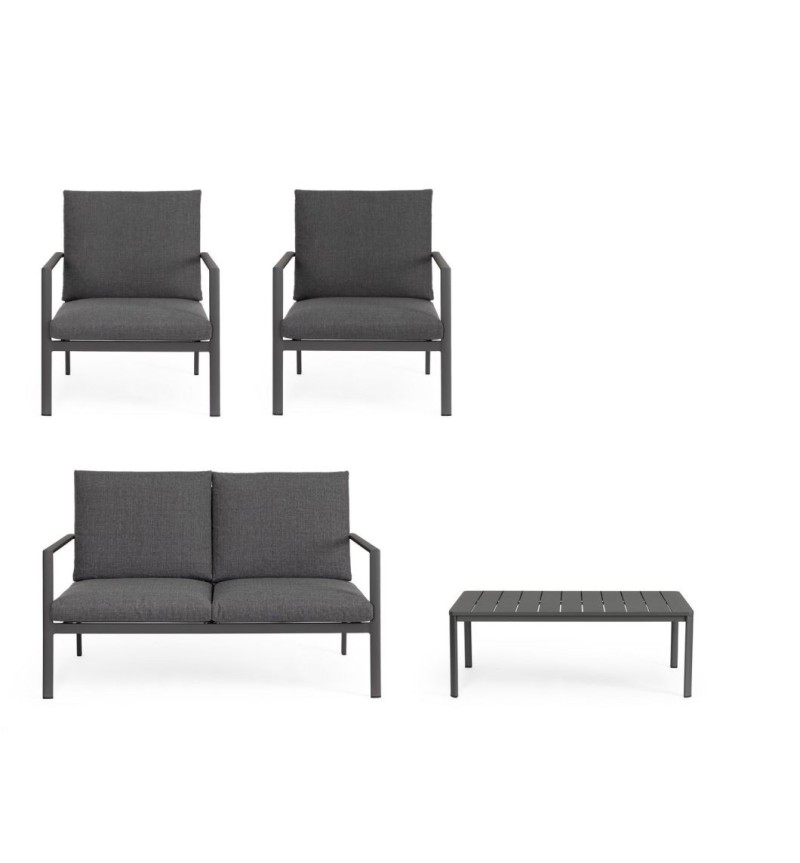 Set salotto outdoor C-C Konnor BIZZOTTO | Arredo giardino