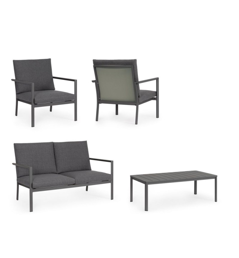 Set salotto outdoor C-C Konnor BIZZOTTO | Arredo giardino