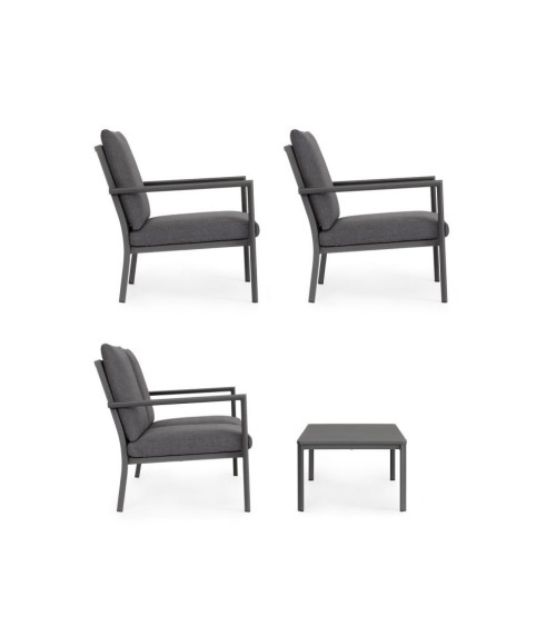 Set salotto outdoor C-C Konnor BIZZOTTO | Arredo giardino