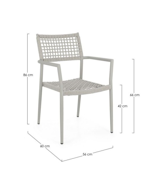 Sedia outdoor Caleta BIZZOTTO | BHOME by Arredi Barbàra