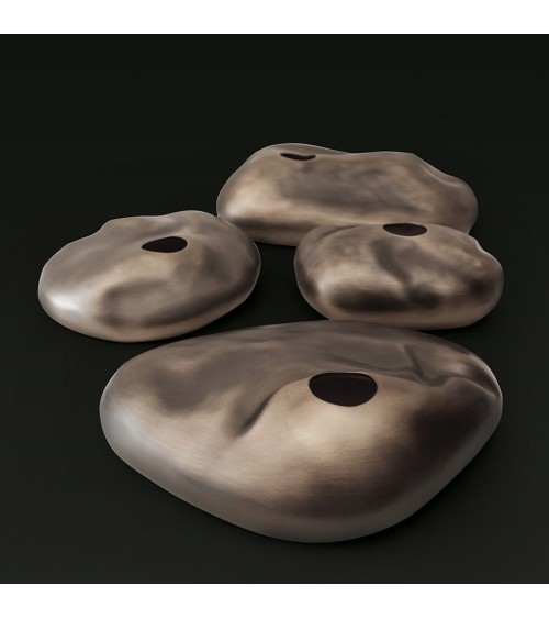 BRENTA Golden Black Vase ADRIANI E ROSSI | BHOME by Arredi Barbàra