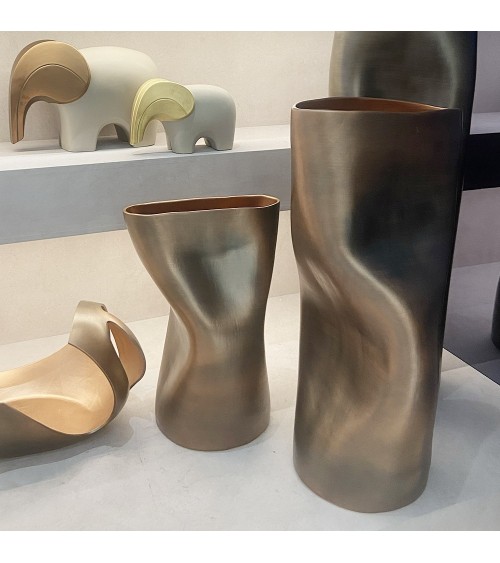 EROSA Big Rosy Black Vase ADRIANI E ROSSI | BHOME by Arredi Barbàra