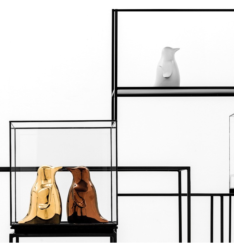 Sculpture “PINGO” big golden black – ADRIANI E ROSSI | BHOME