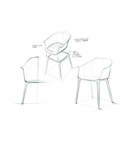 Sofia Outdoor Chair MY YOUR | Bhome by Arredi Barbàra