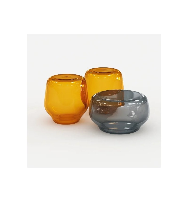 Mesa OASIS ámbar oscuro TONELLI DESIGN Ø60 | Bhome by Arredi Barbàra