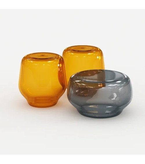 OASIS Couchtisch dunkles Bernstein TONELLI DESIGN Ø60 | Bhome by Arredi Barbàra