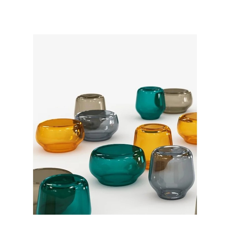 OASIS Coffee Table fumé TONELLI DESIGN Ø45 | Bhome by Arredi Barbàra