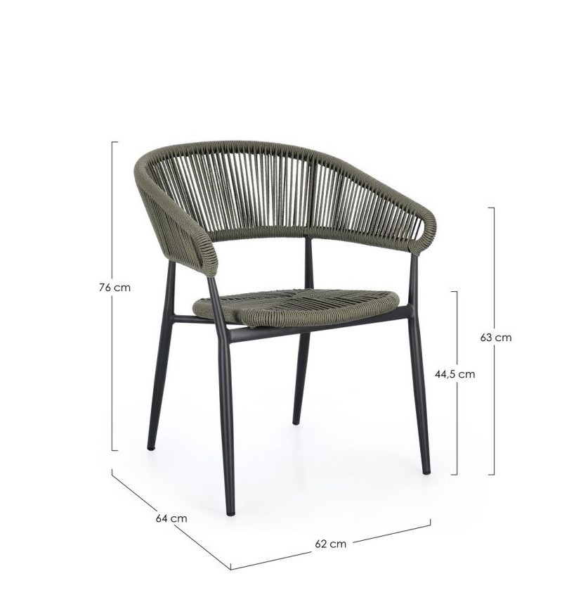 Algaida Outdoor Chair BIZZOTTO | Bhome by Arredi Barbàra