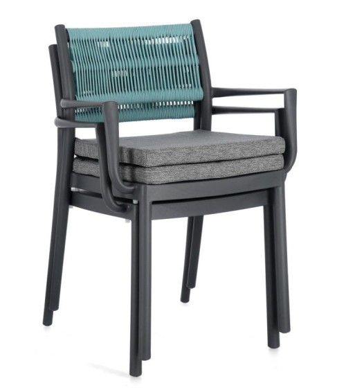 Chaise Alvin avec accoudoirs BIZZOTTO | Bhome by Arredi Barbàra