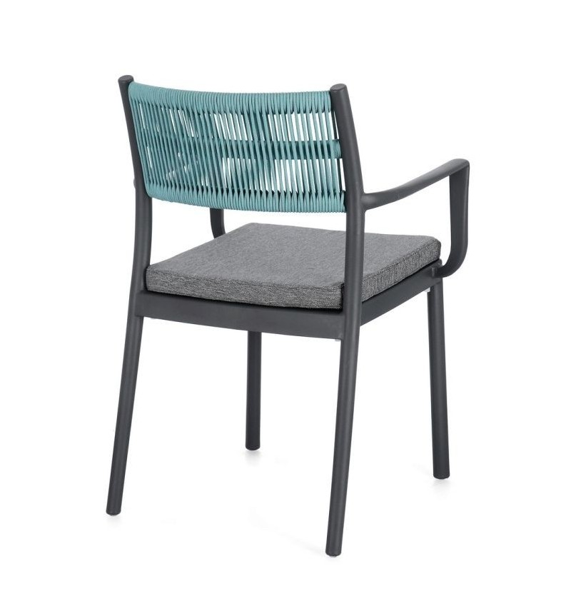 Alvin Outdoor Chair with Armrests BIZZOTTO | Bhome by Arredi Barbàra