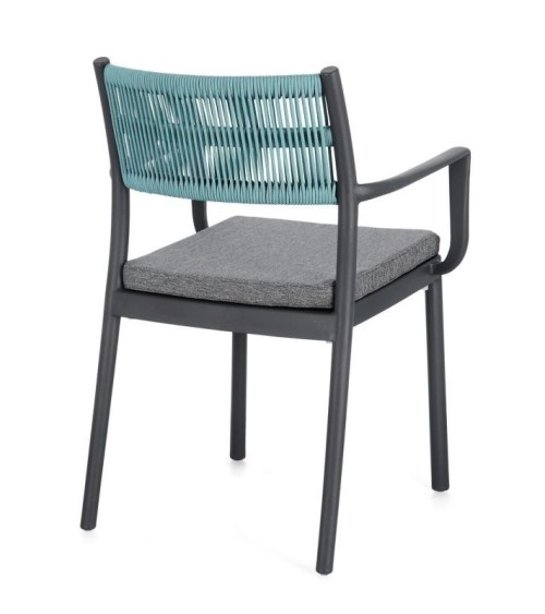 Alvin Outdoor-Stuhl mit Armlehnen BIZZOTTO | Bhome by Arredi Barbàra