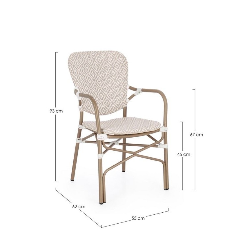 Cadeira Outdoor-Stuhl BIZZOTTO | Bhome by Arredi Barbàra