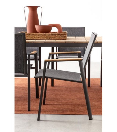 Cameron Outdoor Chair with Armrests BIZZOTTO | Bhome by Arredi Barbàra