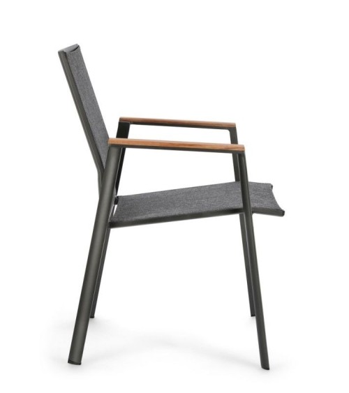 Chaise Cameron avec accoudoirs BIZZOTTO | Bhome by Arredi Barbàra