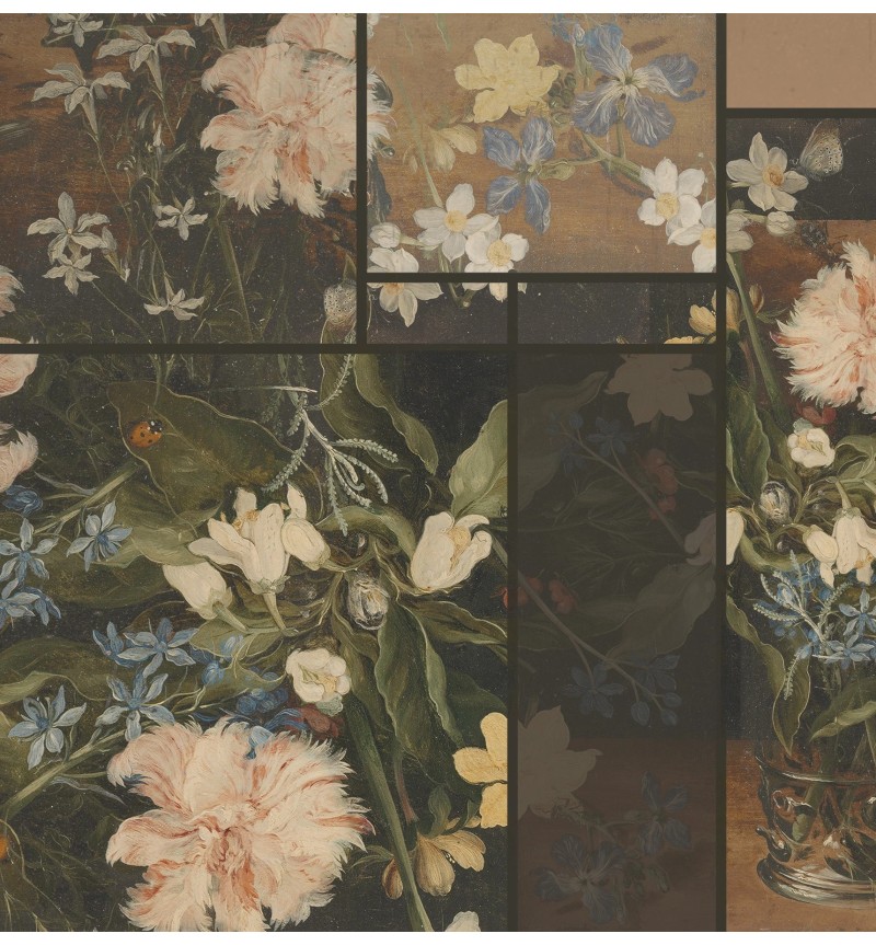Meta Title: Carta da parati “Vintage Flowers” – TONIN CASA | BHOME by Arredi Barbàra