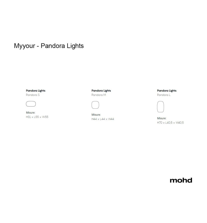 Lampe sur pied Pandora MY YOUR | Bhome by Arredi Barbàra