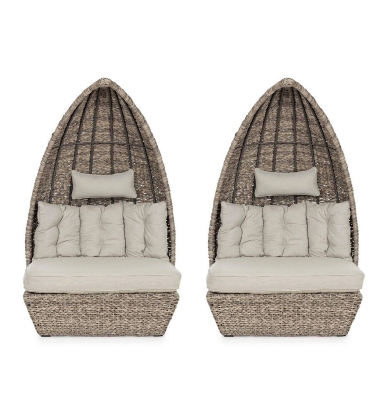 Set 2 poltrone outdoor Samui BIZZOTTO | BHOME by Arredi Barbàra