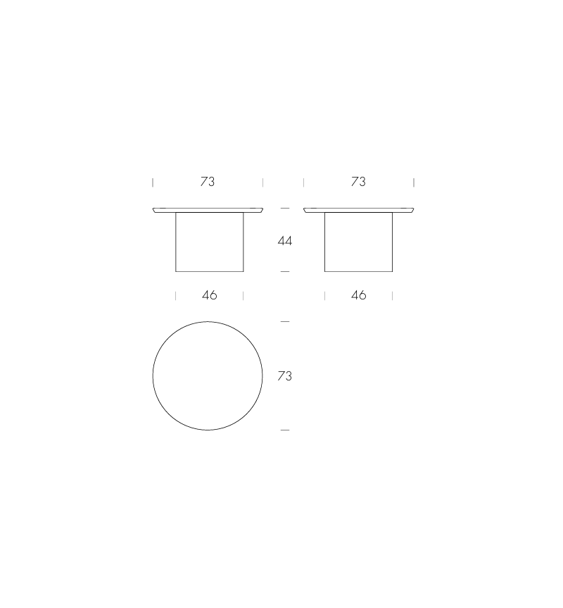 Atollo coffee table – Tonin Casa | Bhome by Arredi Barbàra