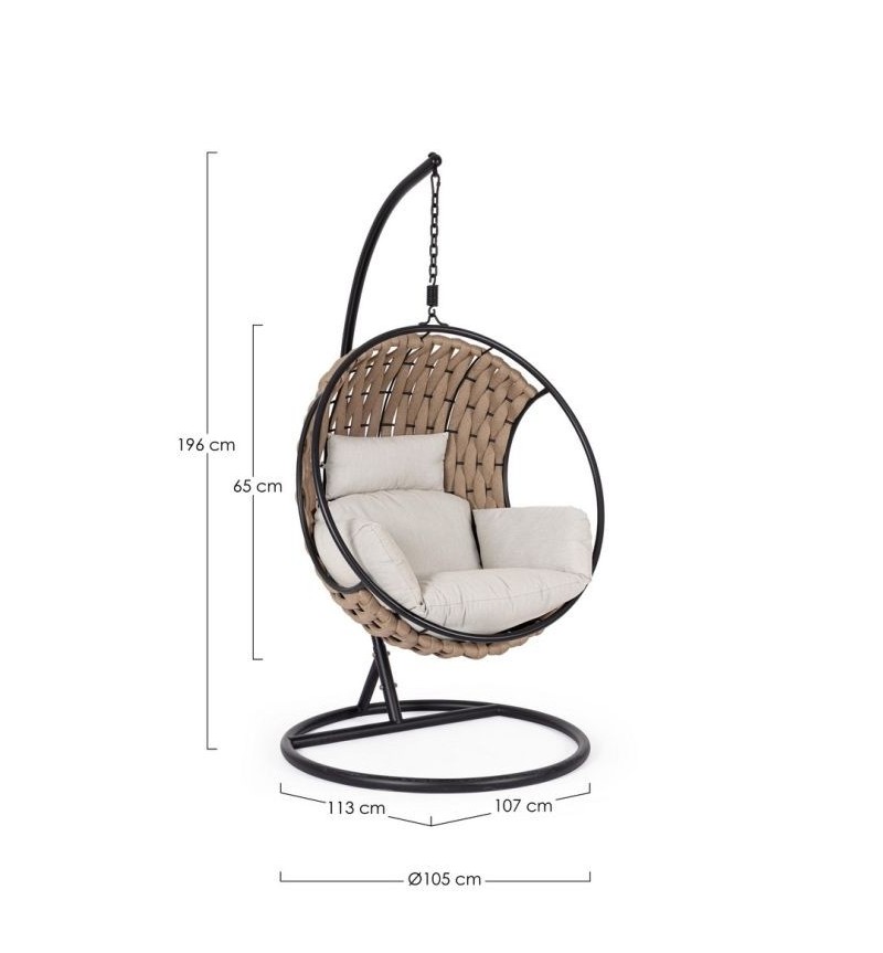 Outdoor hanging chair Galapagos BIZZOTTO | BHOME