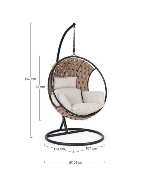 Outdoor hanging chair Galapagos BIZZOTTO | BHOME