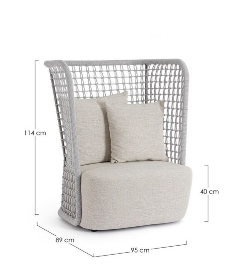 Poltrona Kollar outdoor BIZZOTTO | BHOME by Arredi Barbàra