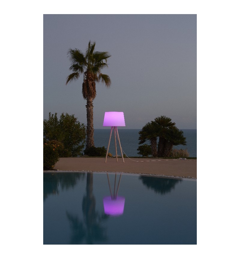 Lampada da terra Agata Wood MY YOUR | bHOME by Arredi Barbàra