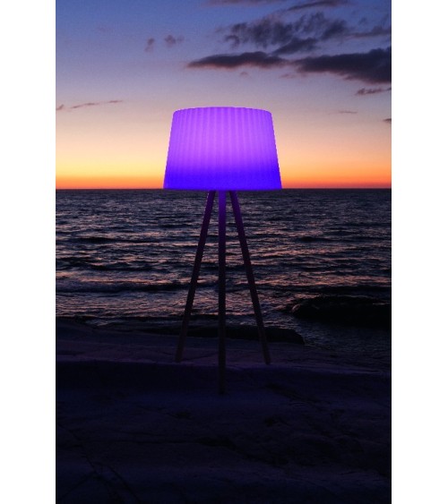 Lampada da terra Agata Wood MY YOUR | bHOME by Arredi Barbàra