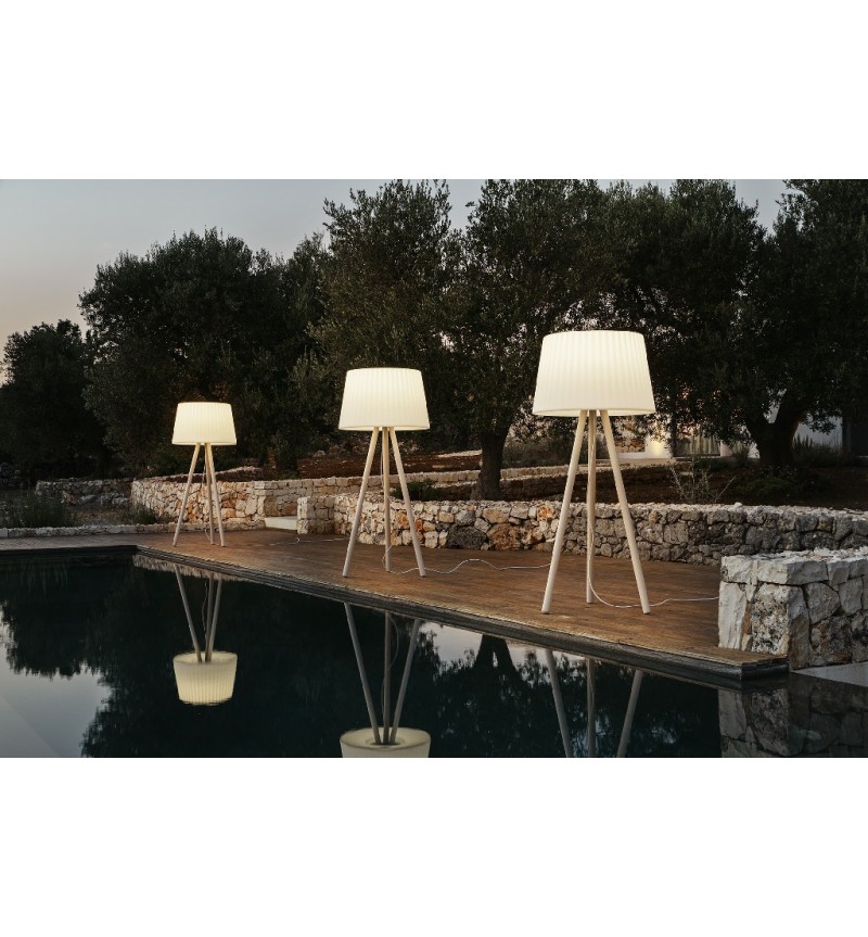 Lampada da terra Agata Wood MY YOUR | bHOME by Arredi Barbàra