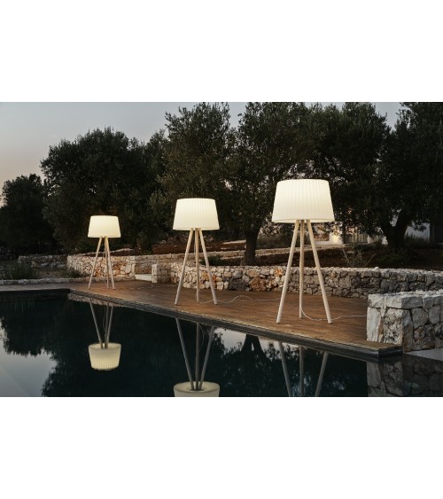 Lampada da terra Agata Wood MY YOUR | bHOME by Arredi Barbàra
