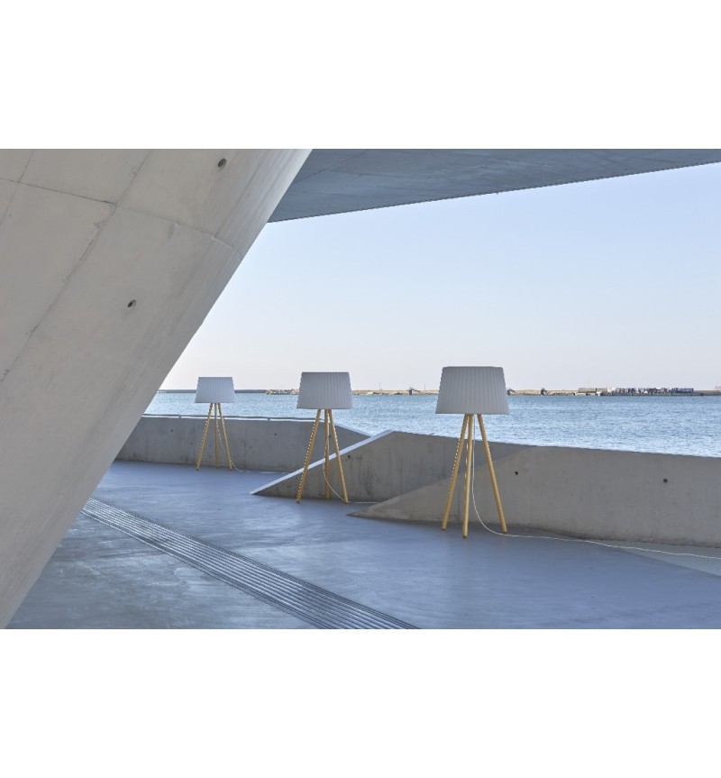 Lampada da terra Agata Wood MY YOUR | bHOME by Arredi Barbàra