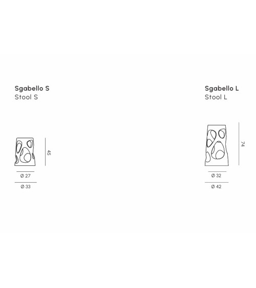 Outdoor stool “Liberty” MY YOUR | BHOME