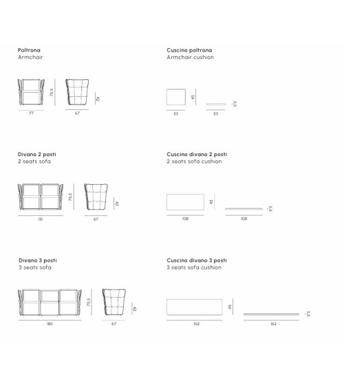Chico Modular Outdoor Seating MY YOUR | Bhome by Arredi Barbàra