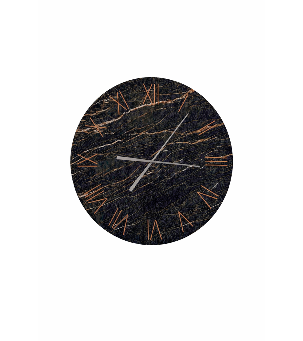 ERA Vessicchio Ø100 Vetromarmo Wall Clock | BHOME by Arredi Barbàra