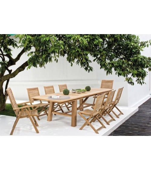 Maryland 220–300×100 Outdoor Table BIZZOTTO | BHOME by Arredi Barbàra