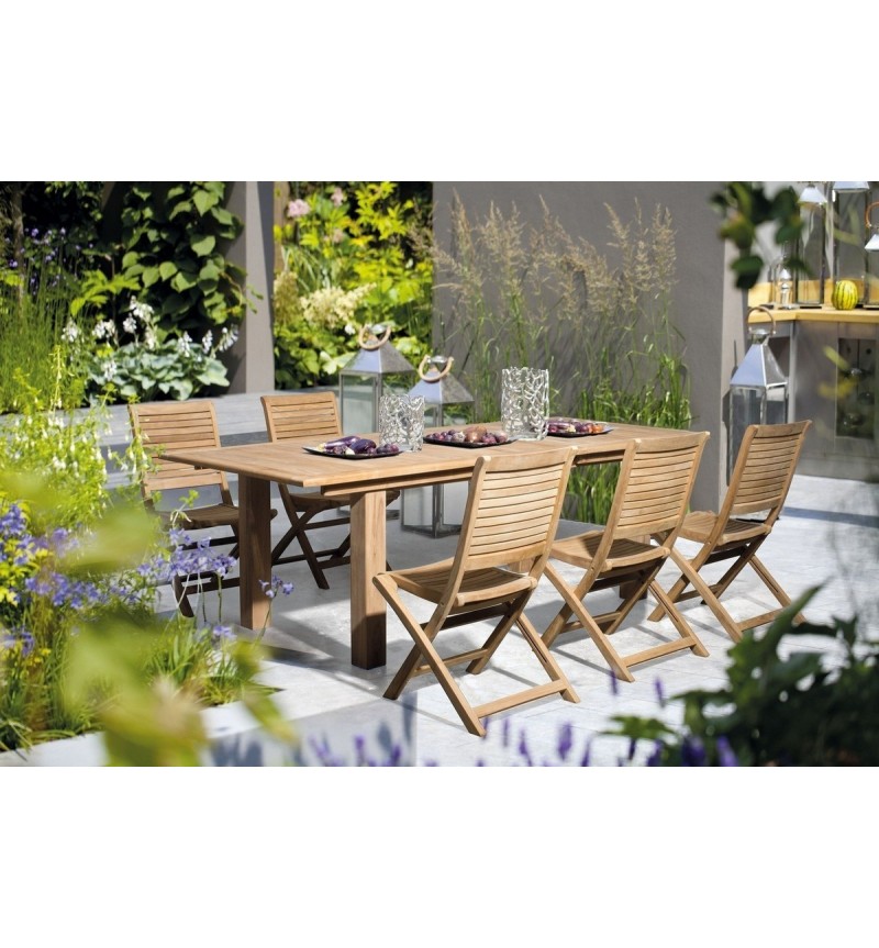 Maryland 180–240×100 Outdoor Tisch BIZZOTTO | BHOME by Arredi Barbàra