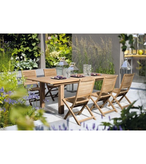 Tavolo Maryland 180–240×100 outdoor BIZZOTTO | BHOME by Arredi Barbàra