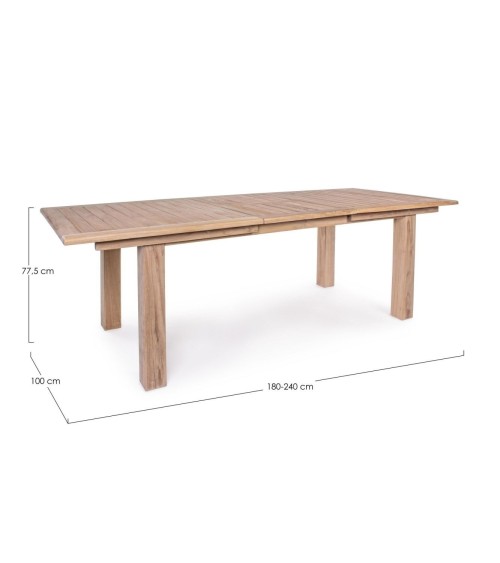 Maryland 180–240×100 Outdoor Tisch BIZZOTTO | BHOME by Arredi Barbàra