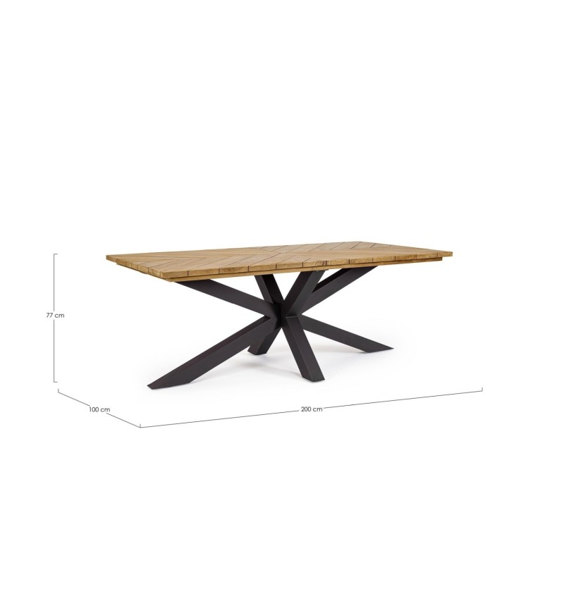 Tavolo Palmdale 200×100 outdoor BIZZOTTO | BHOME by Arredi Barbàra
