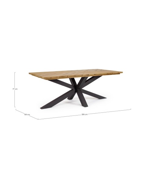 Tavolo Palmdale 200×100 outdoor BIZZOTTO | BHOME by Arredi Barbàra