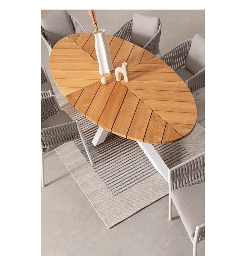 Mesa Palmdale 240×110 outdoor BIZZOTTO | BHOME by Arredi Barbàra