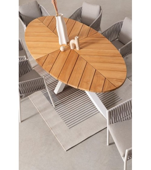 Mesa Palmdale 240×110 outdoor BIZZOTTO | BHOME by Arredi Barbàra