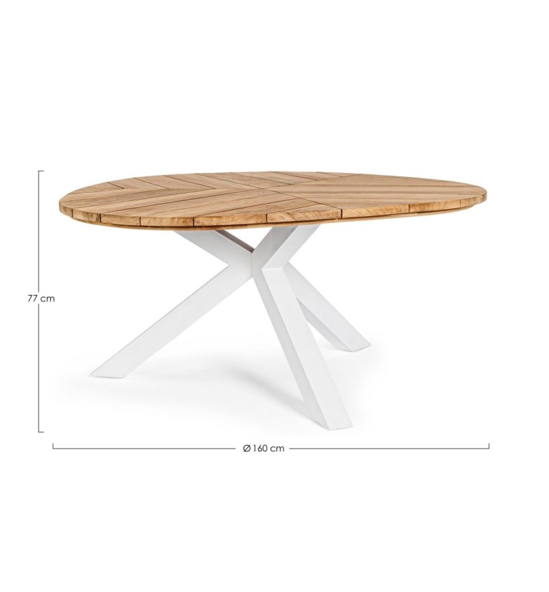 Tavolo Palmdale Ø160 outdoor BIZZOTTO | BHOME by Arredi Barbàra