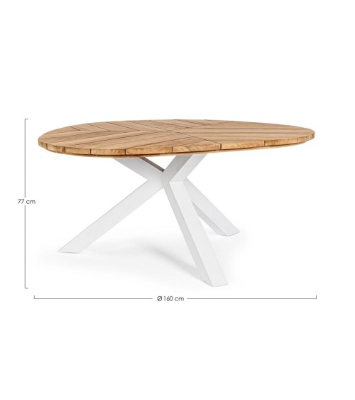 Tavolo Palmdale Ø160 outdoor BIZZOTTO | BHOME by Arredi Barbàra