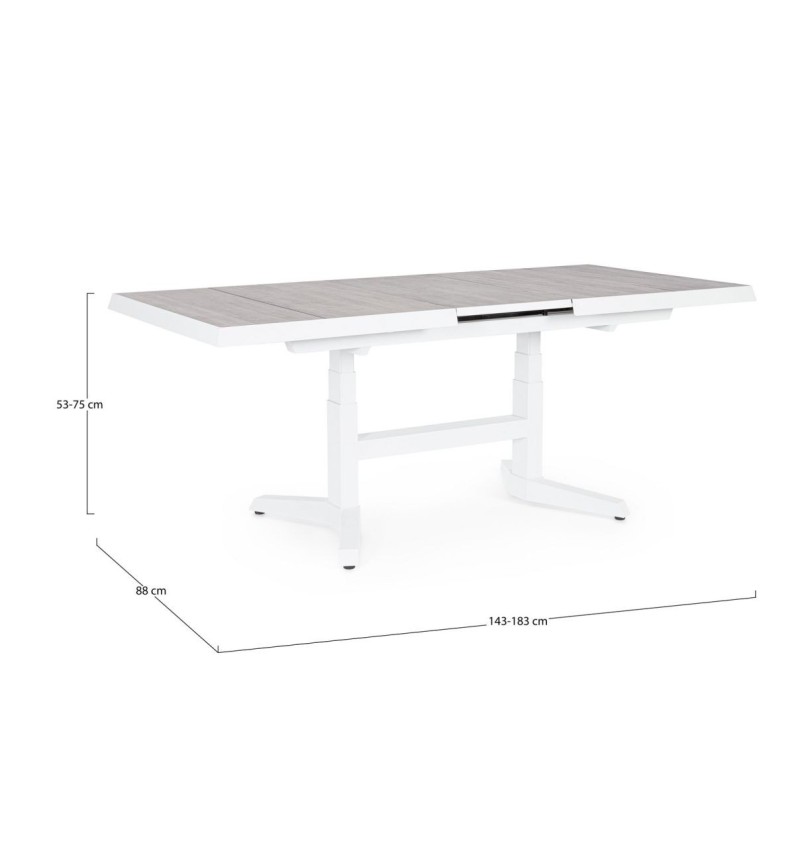 Tavolo Robert 143–183×88 outdoor BIZZOTTO | BHOME by Arredi Barbàra