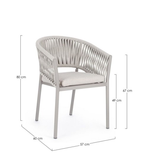 Sedia Florencia outdoor BIZZOTTO | BHOME by Arredi Barbàra