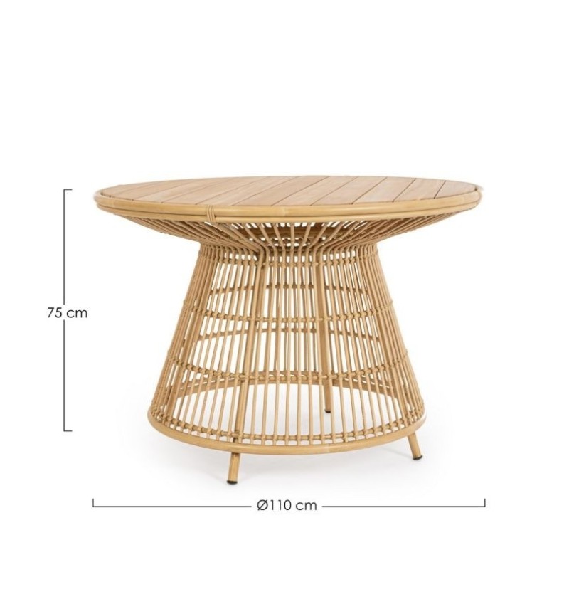 Mesa Adelma D110 outdoor BIZZOTTO | BHOME by Arredi Barbàra