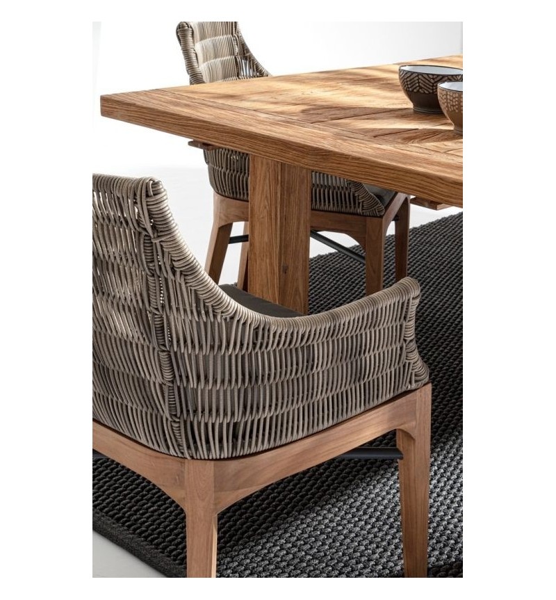 Bounty 180–250×100 Outdoor-Tisch BIZZOTTO | BHOME by Arredi Barbàra