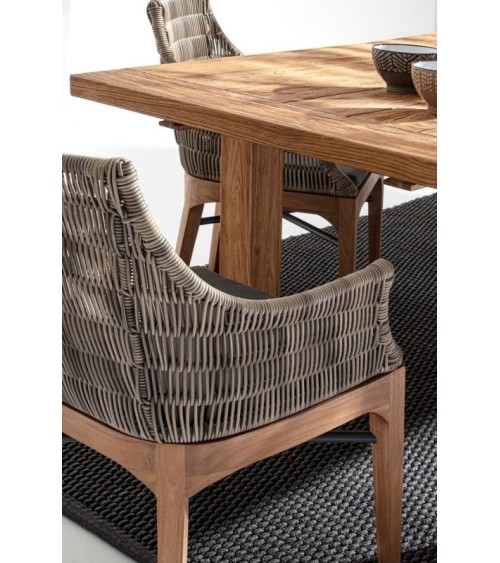 Table Bounty 180–250×100 outdoor BIZZOTTO | BHOME by Arredi Barbàra